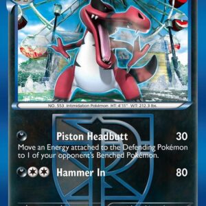 Krookodile (Team Plasma) 70/116 Reverse Holofoil Plasma Freeze Krookodile (Team Plasma) 70/116 Reverse Holofoil Plasma Freeze