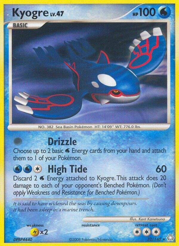 Kyogre 032/146 Normal Legends Awakened