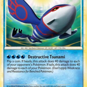 Kyogre 12/95 Holofoil Call of Legends