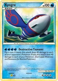 Kyogre | 12/95 | Reverse Holofoil | Call of Legends