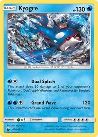 Kyogre | 46/168 | Reverse Holofoil | SM - Celestial Storm