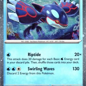 Kyogre (Cosmos Holo) 034/132 Holofoil Miscellaneous Cards & Products