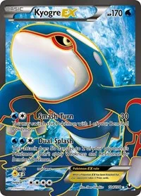 Kyogre EX (104 Full Art) | 104/108 | Holofoil | Dark Explorers