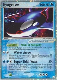 Kyogre ex | 94/101 | Holofoil | Hidden Legends
