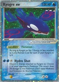 Kyogre ex | 95/100 | Holofoil | Crystal Guardians
