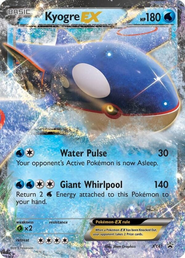 Kyogre EX XY41 Holofoil XY Promos Kyogre EX XY41 Holofoil XY Promos