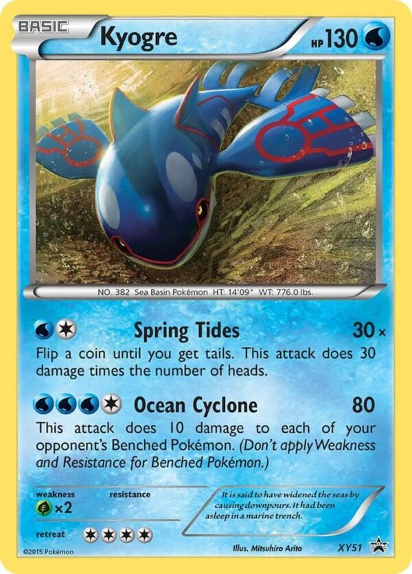 Kyogre XY51 Holofoil XY Promos Kyogre XY51 Holofoil XY Promos