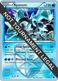 Kyurem | 2013 (Yugo Sato) | 31/116 | Normal | World Championship Decks