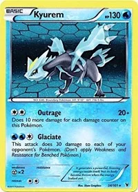 Kyurem | 34/101 (Cosmos Holo) | 034/101 | Holofoil | Miscellaneous Cards & Products