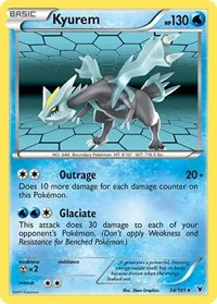 Kyurem | 34/101 | Holofoil | Noble Victories