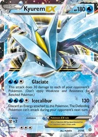 Kyurem EX | 25/98 | Holofoil | XY - Ancient Origins