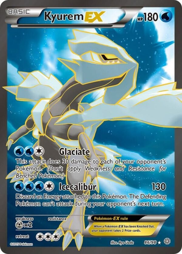 Kyurem EX (86 Full Art) 86/98 Holofoil XY – Ancient Origins Kyurem EX (86 Full Art) 86/98 Holofoil XY – Ancient Origins