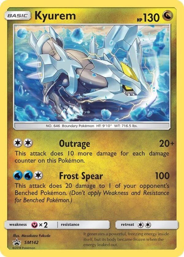 Kyurem SM142 Holofoil SM Promos