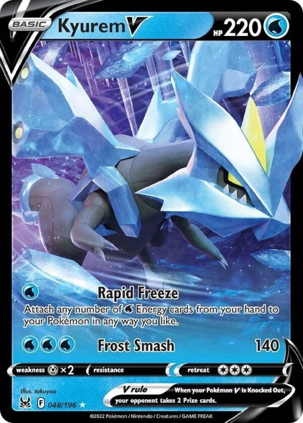 Kyurem V 048/196 Holofoil SWSH11: Lost Origin Kyurem V 048/196 Holofoil SWSH11: Lost Origin