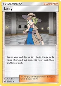 Lady | 109/131 | Normal | SM - Forbidden Light