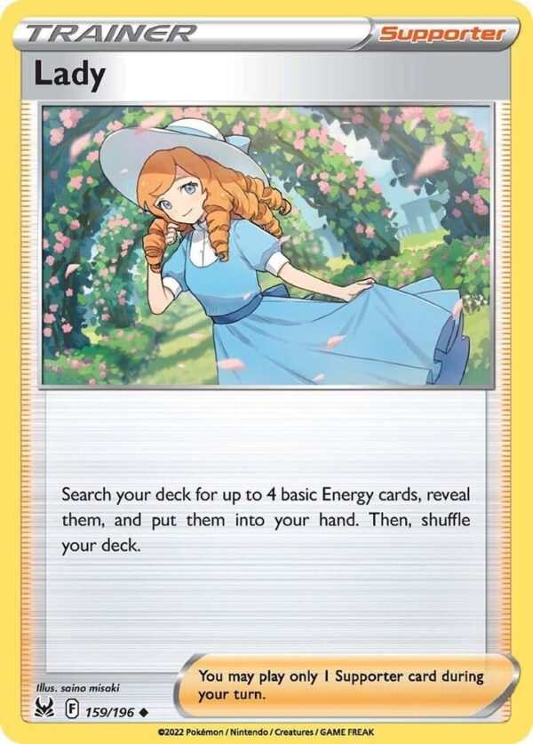Lady 159/196 Normal SWSH11: Lost Origin