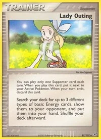 Lady Outing | 87/107 | Reverse Holofoil | Deoxys