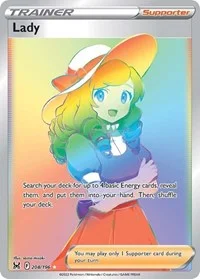 Lady (Secret) | 208/196 | Holofoil | SWSH11: Lost Origin