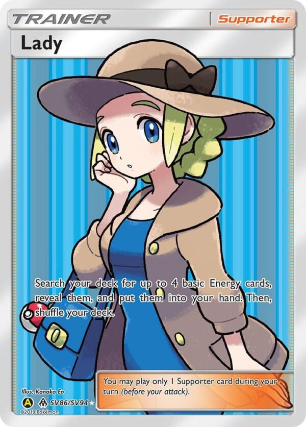 Lady SV86/SV94 Holofoil Hidden Fates: Shiny Vault Lady SV86/SV94 Holofoil Hidden Fates: Shiny Vault