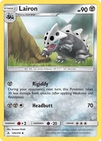 Lairon | 124/214 | Reverse Holofoil | SM - Unbroken Bonds