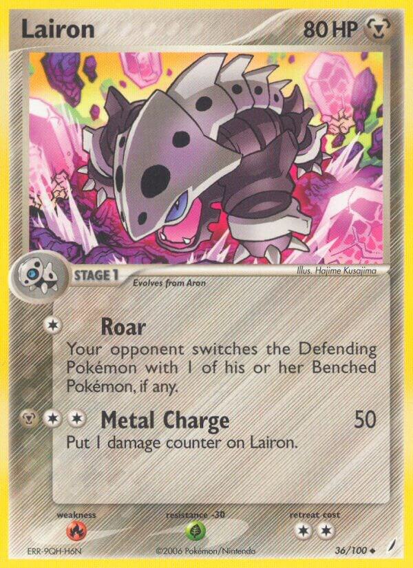 Lairon 36/100 Reverse Holofoil Crystal Guardians