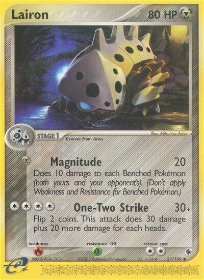 Lairon 37/109 Reverse Holofoil Ruby and Sapphire Lairon 37/109 Reverse Holofoil Ruby and Sapphire