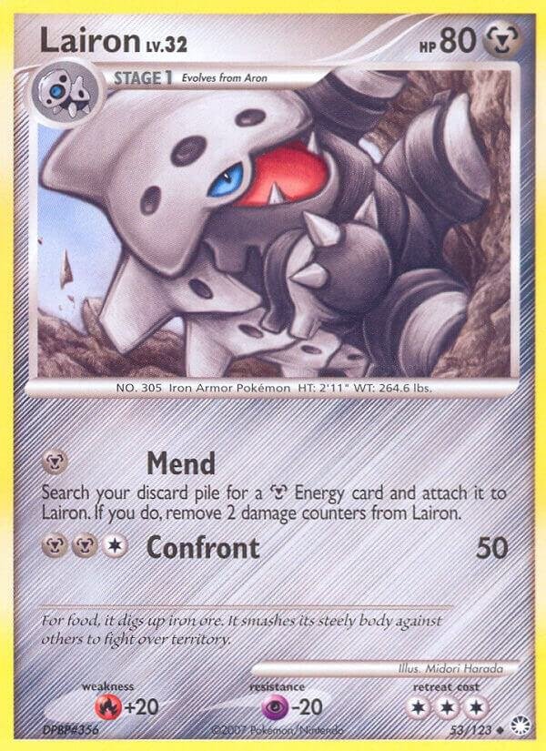 Lairon 53/123 Reverse Holofoil Mysterious Treasures Lairon 53/123 Reverse Holofoil Mysterious Treasures
