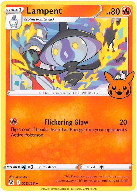 Lampent 025/196 Normal Trick or Trade BOOster Bundle 2023