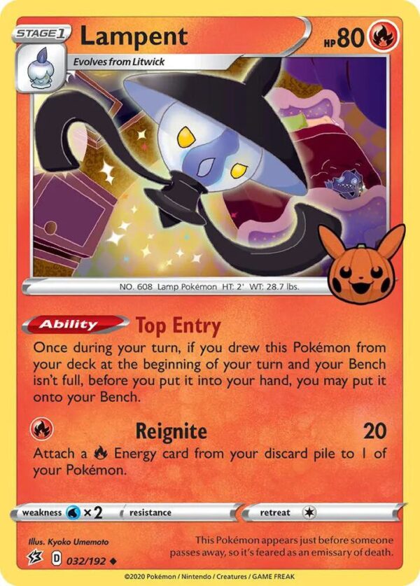 Lampent 032/192 Normal Trick or Trade BOOster Bundle