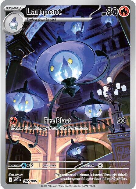 Lampent 102/086 Holofoil SV: White Flare