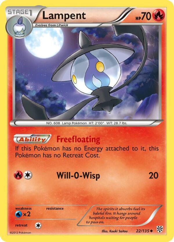 Lampent 22/135 Normal Plasma Storm Lampent 22/135 Normal Plasma Storm