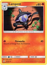 Lampent | 29/236 | Reverse Holofoil | SM - Unified Minds