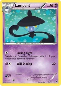 Lampent | 59/101 | Reverse Holofoil | Noble Victories