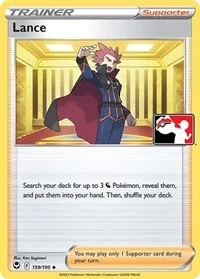 Lance | 159/195 | Normal | Prize Pack Series Cards