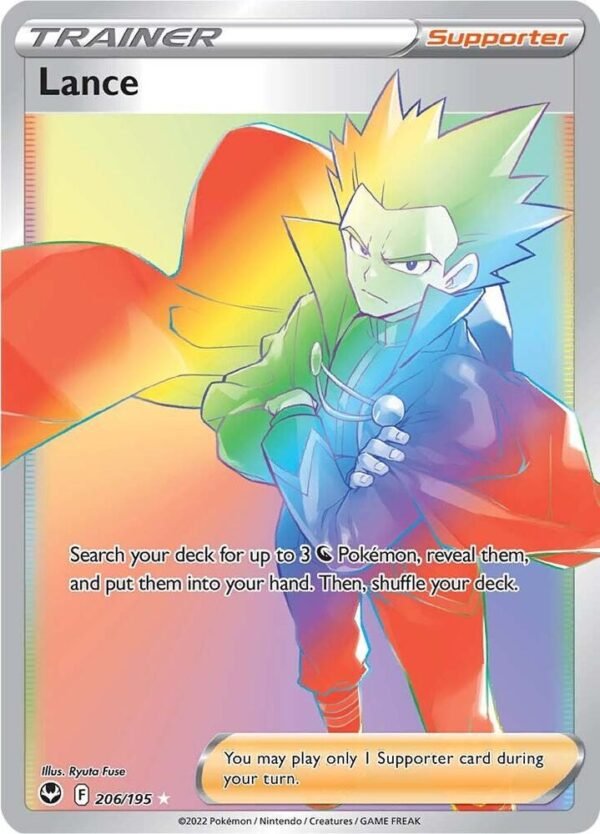 Lance (Secret) 206/195 Holofoil SWSH12: Silver Tempest