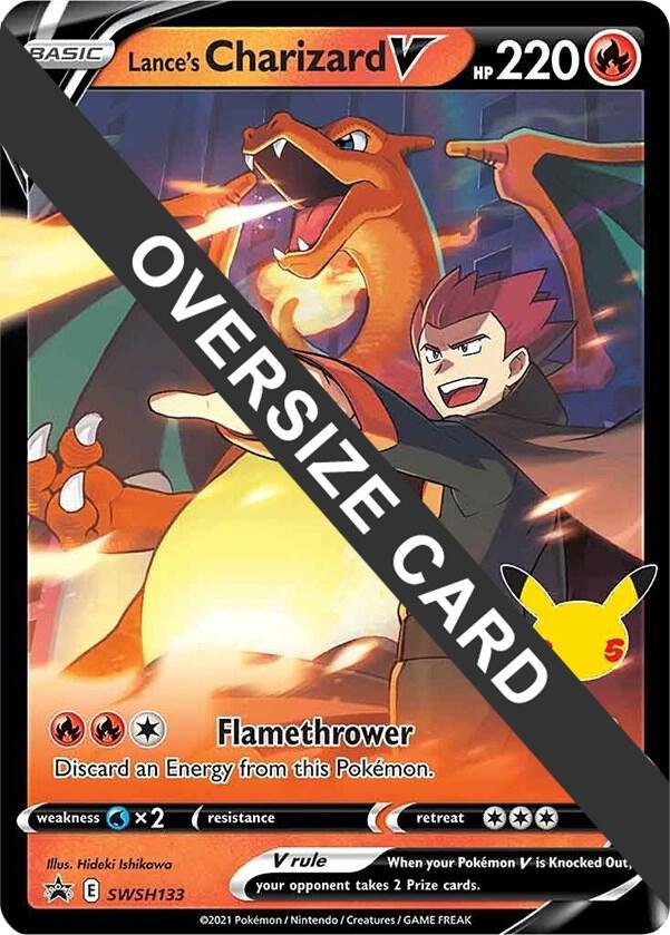 Lance’s Charizard V SWSH133 Holofoil Jumbo Cards