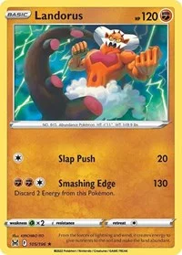 Landorus | 105/196 | Reverse Holofoil | SWSH11: Lost Origin