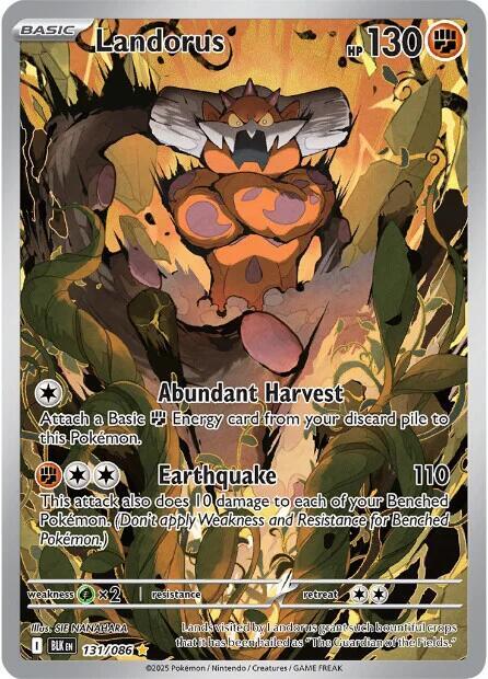 Landorus 131/086 Holofoil SV: Black Bolt