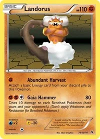 Landorus | 74/101 | Holofoil | Noble Victories