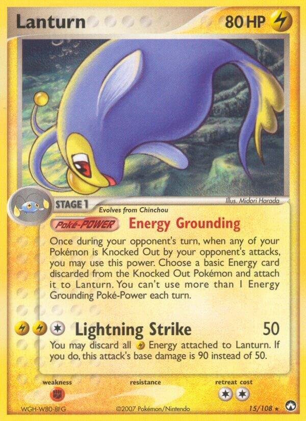 Lanturn 15/108 Reverse Holofoil Power Keepers Lanturn 15/108 Reverse Holofoil Power Keepers