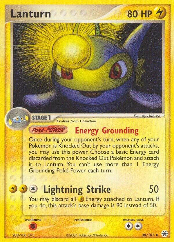 Lanturn 38/101 Reverse Holofoil Hidden Legends