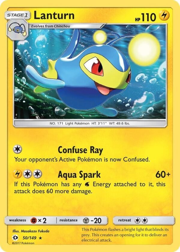 Lanturn 50/149 Normal SM Base Set