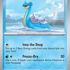 Lapras 016/091 Normal SV: Paldean Fates Lapras 016/091 Normal SV: Paldean Fates