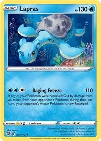 Lapras | 031/172 | Reverse Holofoil | SWSH09: Brilliant Stars Lapras | 031/172 | Reverse Holofoil | SWSH09: Brilliant Stars