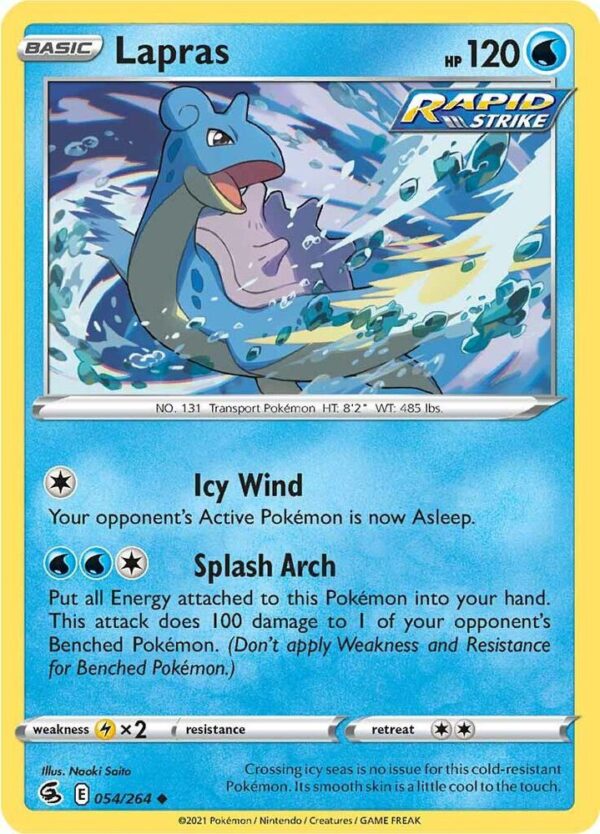 Lapras 054/264 Normal SWSH08: Fusion Strike