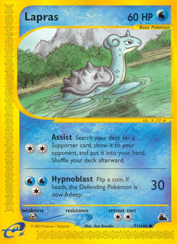 Lapras 071/144 Normal Skyridge Lapras 071/144 Normal Skyridge