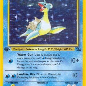 Lapras (10) 10/62 1st Edition Holofoil Fossil