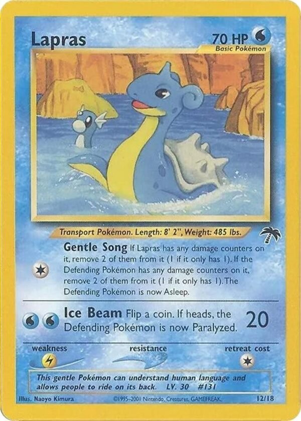 Lapras 12/18 Normal Southern Islands