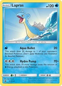 Lapras | 21/70 | Normal | Dragon Majesty