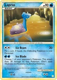 Lapras | 24/123 | Reverse Holofoil | HeartGold SoulSilver